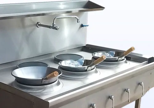 induction wok cooker range
