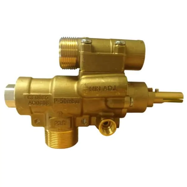 s23 safety gas valve horizontal outlet