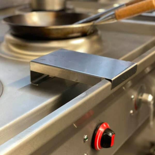 wok cooker accessories clip on front shelf