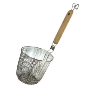 noodle and pasta boiler basket with wire mesh